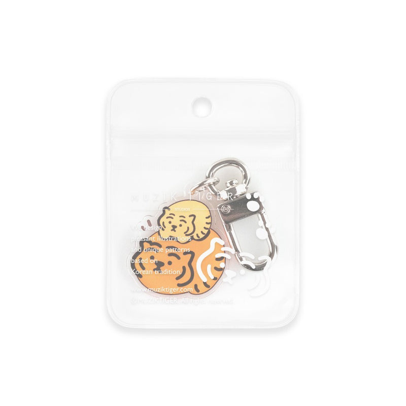 Bread Double Tiger Keyring