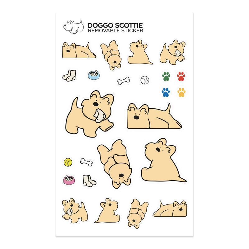 DOGGO seal sticker