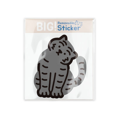 Bob tiger big removable sticker