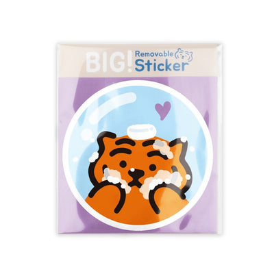 Pure tiger big removable sticker