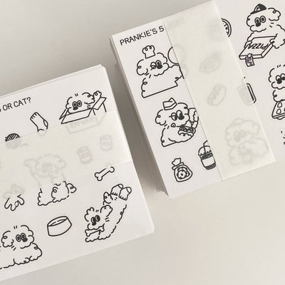 [ROOM 618] Drawing Pranky 2 types of die-cut stickers