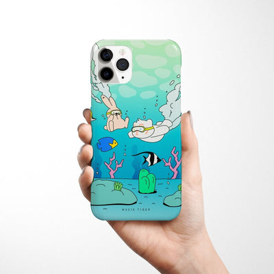 Ocean Tiger iPhone case
