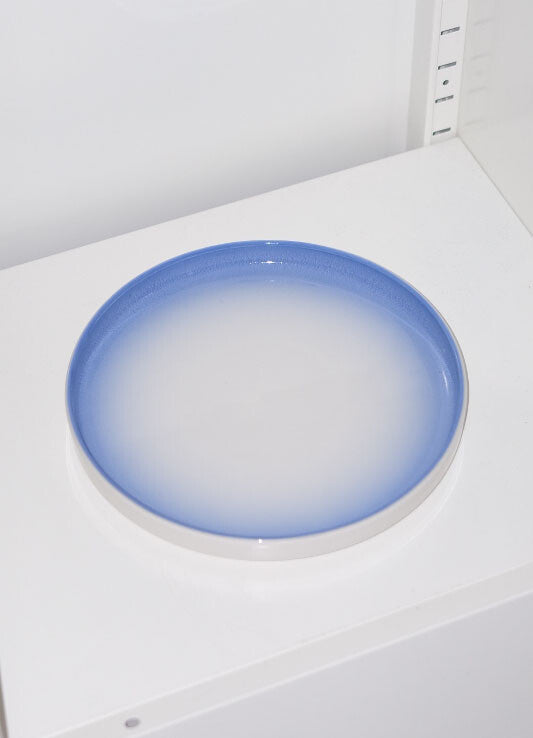 Gredient Mug/plate (blue)