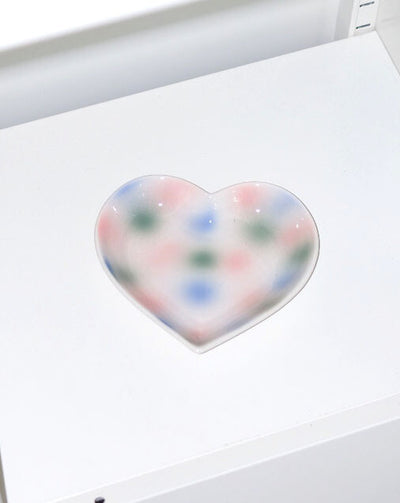 Gredient Heart Plate (2color)