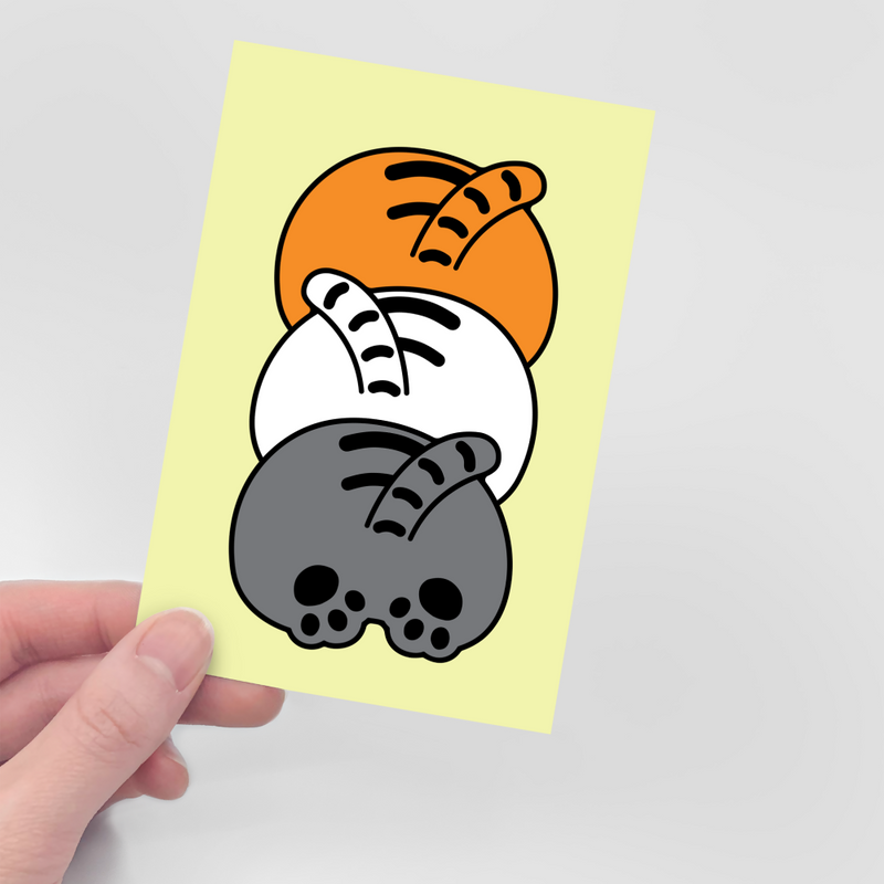 [12PM] Three tigers dumpling ポストカード