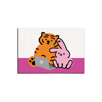 Tiger & Porumee ポストカード