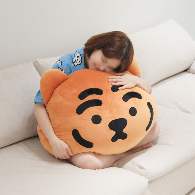 [12PM] Tiger face Mega Mochi Cushion
