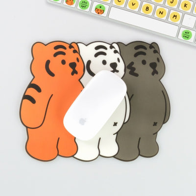Attention Three Tigers PVC mouse pad 2 types