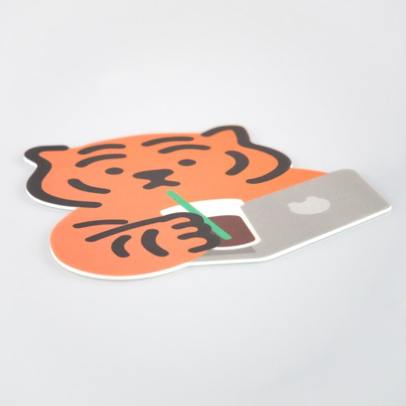 Cafe Study Tiger PVCマウスパッド