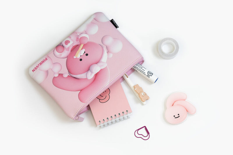 Multi Pouch Bathday PINK