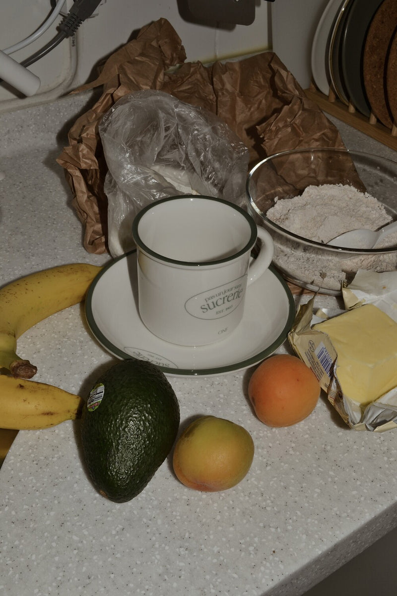 [MAEIRE] Sucrerie Set for 2 (Plate 2P+Mug 2P)