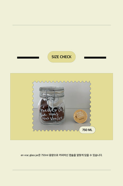 [ROOM 618] EN VRAC Glass Jar (sugar .ver)