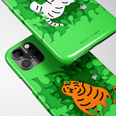 Jungle Tiger & Mouse  スマホケース 2種
