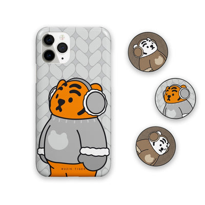 Knit Tiger iPhone case 4 types