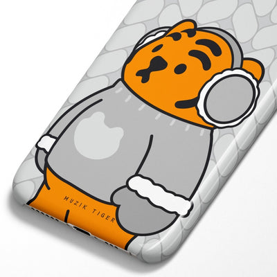 Knit Tiger iPhone case 4 types
