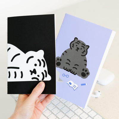 Lying tiger sewing machine notebook