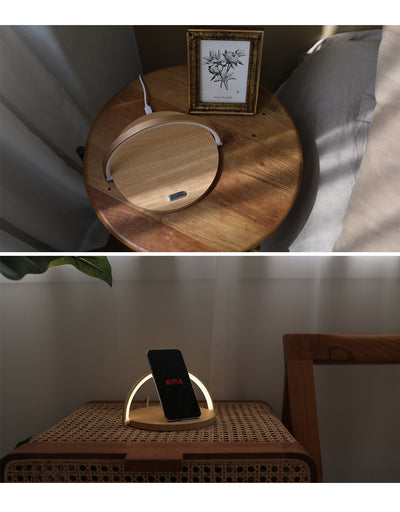 modern simple wireless charging mood lamp