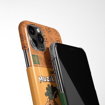 Muzik acorn Tiger 4種 iPhoneケース