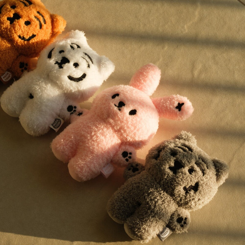 Fluffy mini stuffed animals 4 types