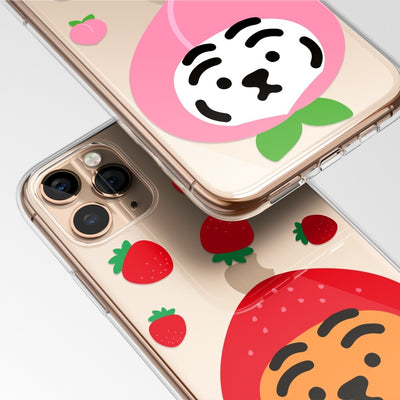 Peach Tiger 3種  iPhoneケース