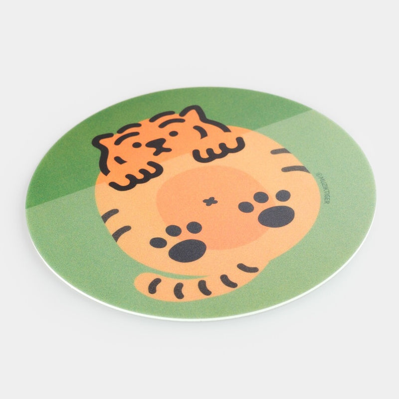 [12PM] Peekaboo tiger PVC mouse pad