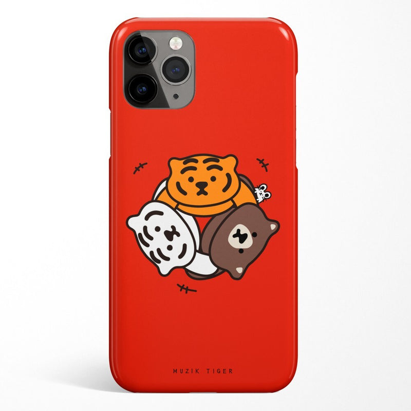 Round Together 3 Types Smartphone Case