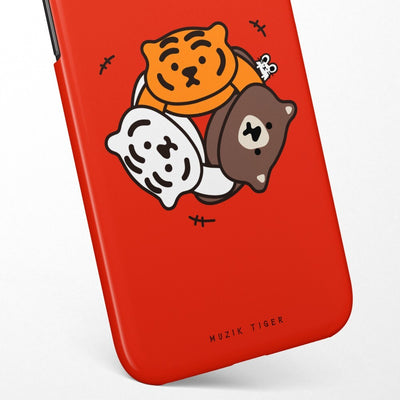 Round Together 3 Types Smartphone Case