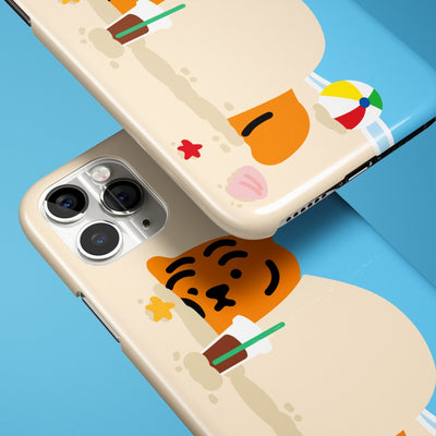 Sandy Beach Tiger ２種  iPhoneケース