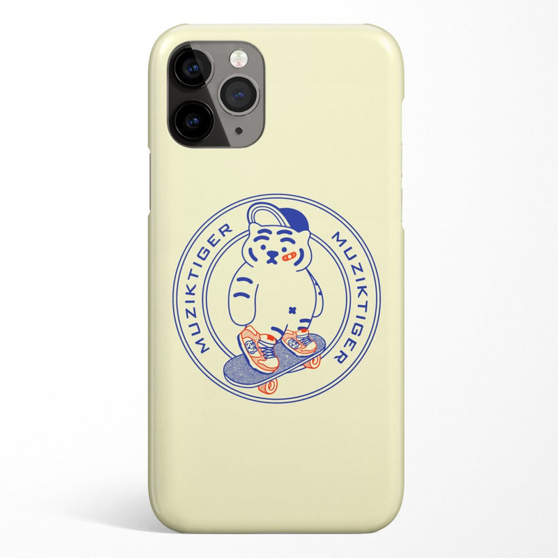 Skateboard Tiger  iPhoneケース