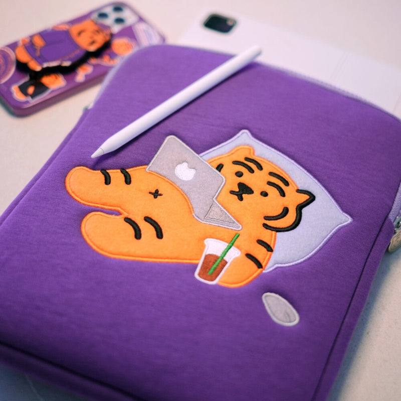stay home tiger computer case