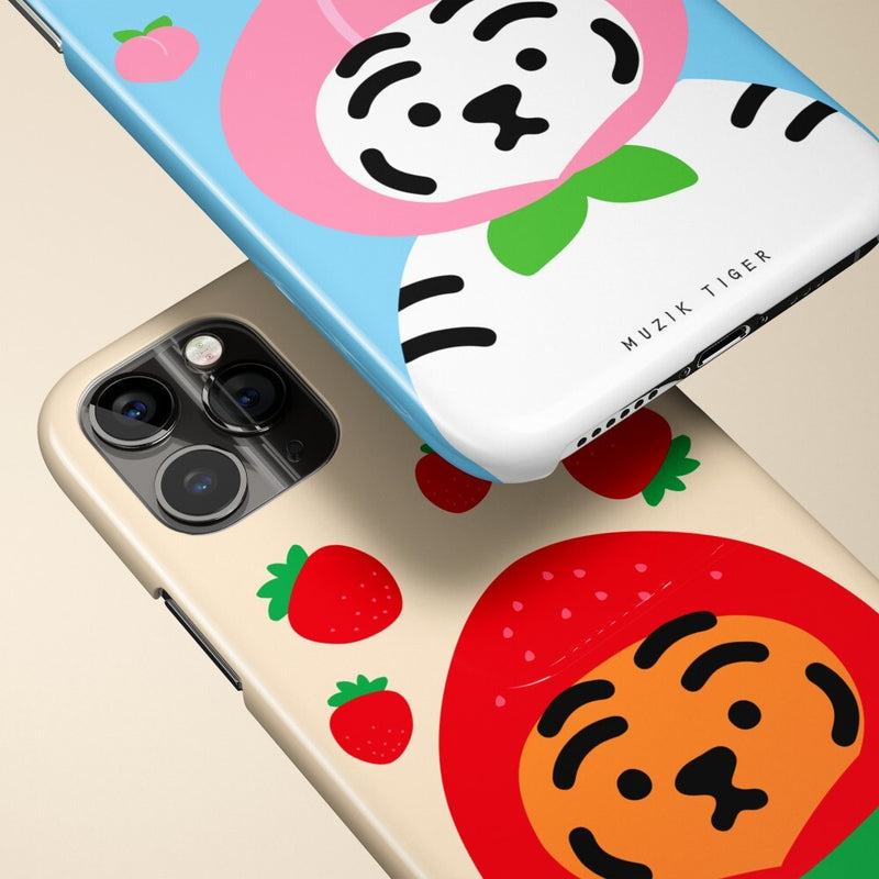 Strawberry Tiger 3種  iPhoneケース