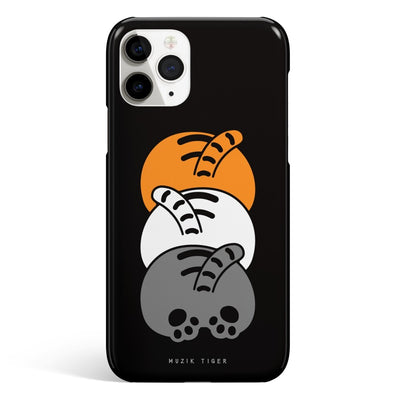 Three tigers dumpling 2種 IPhoneケース