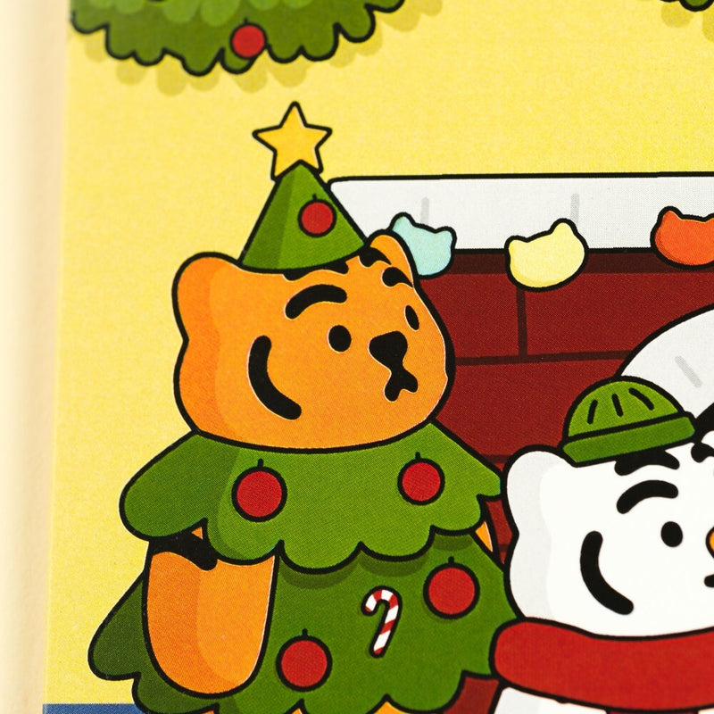 でぶトラ クリスマスカード3種