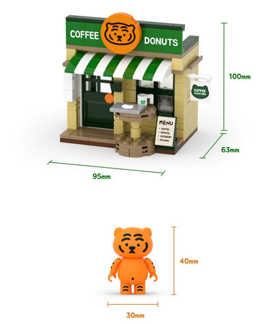 Fat Tiger Brick Figure (Desert Cafe)