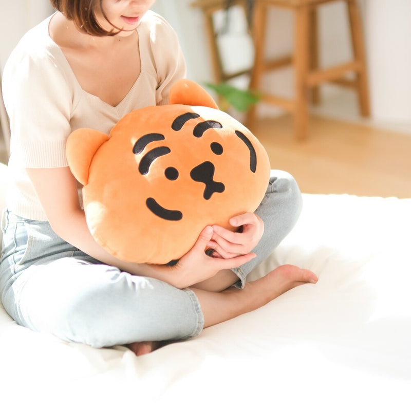 [12PM] Tiger face Mochi Cushion