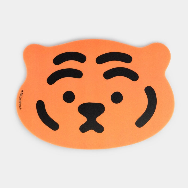 Tiger face PVC mouse pad 2 types