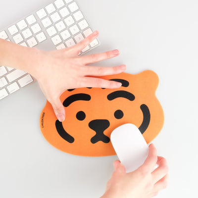 Tiger face PVC mouse pad 2 types
