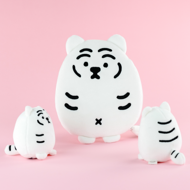 Fat Tiger Plush Flat Pouch 2 Types