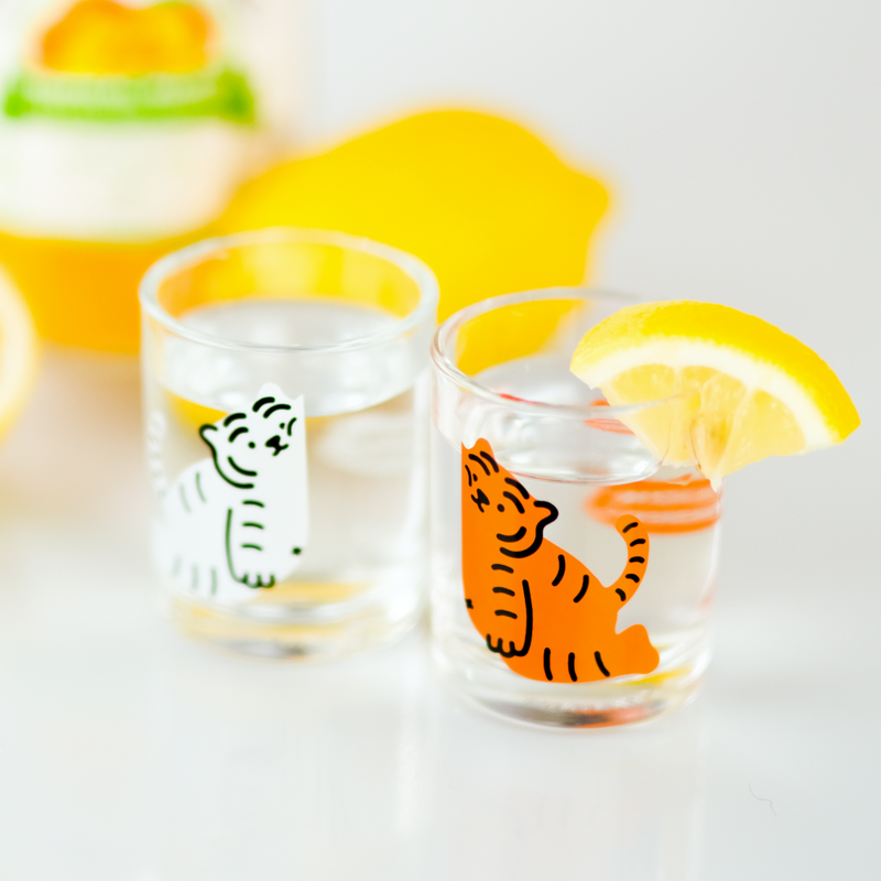 Fat tiger Shochu glass 2 types