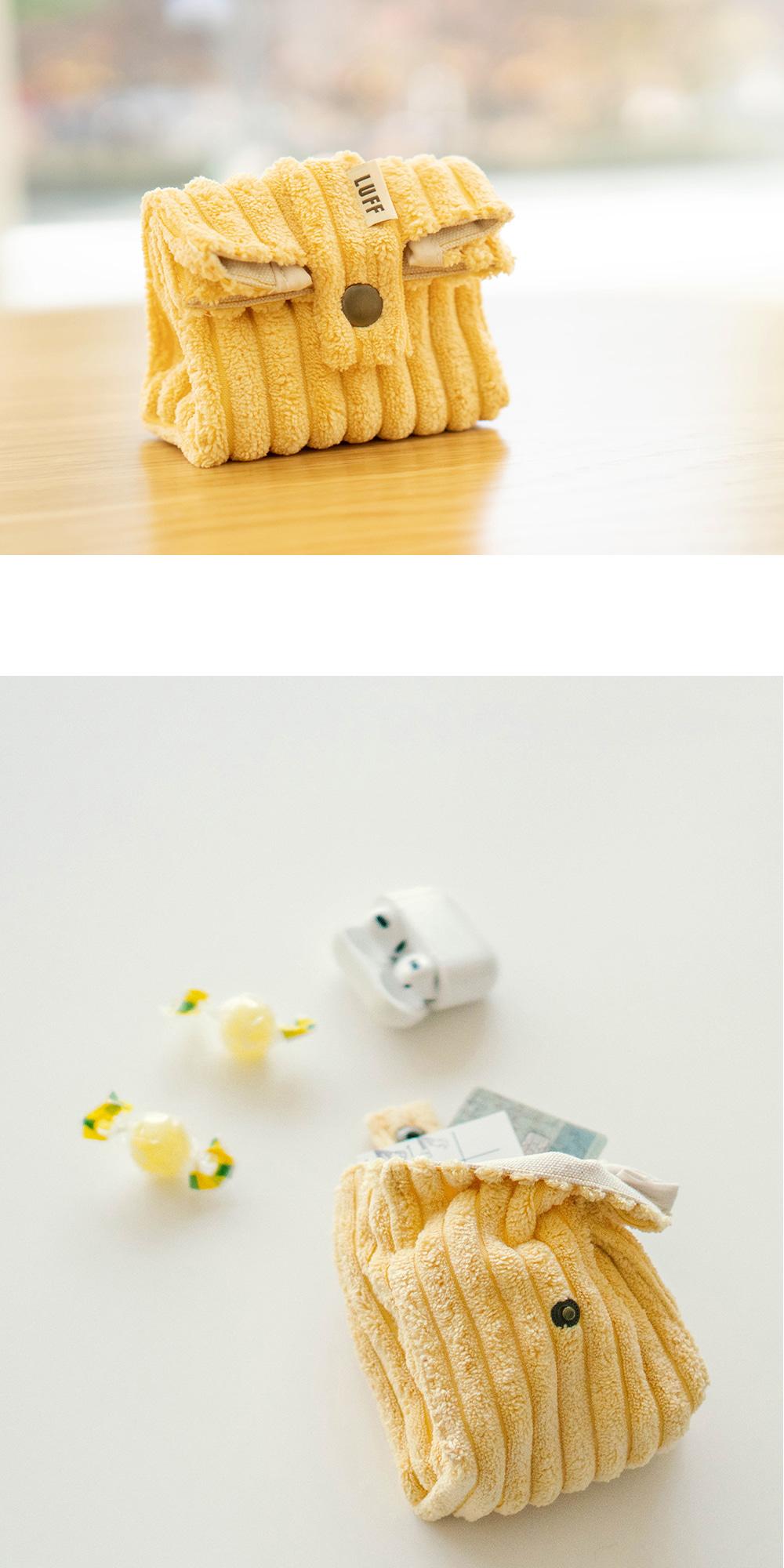 baby Pocket - Corduroy Yellow