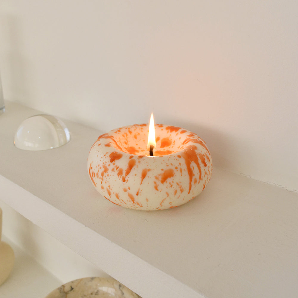 Press Candle Orange