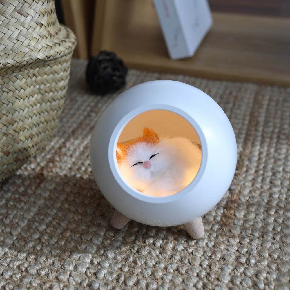 すやすやキャット ムードランプ(充電式)