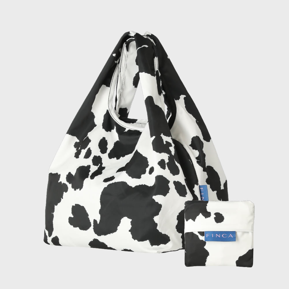 Zero Waste ミニ フィンカバッグ - Black Cow
