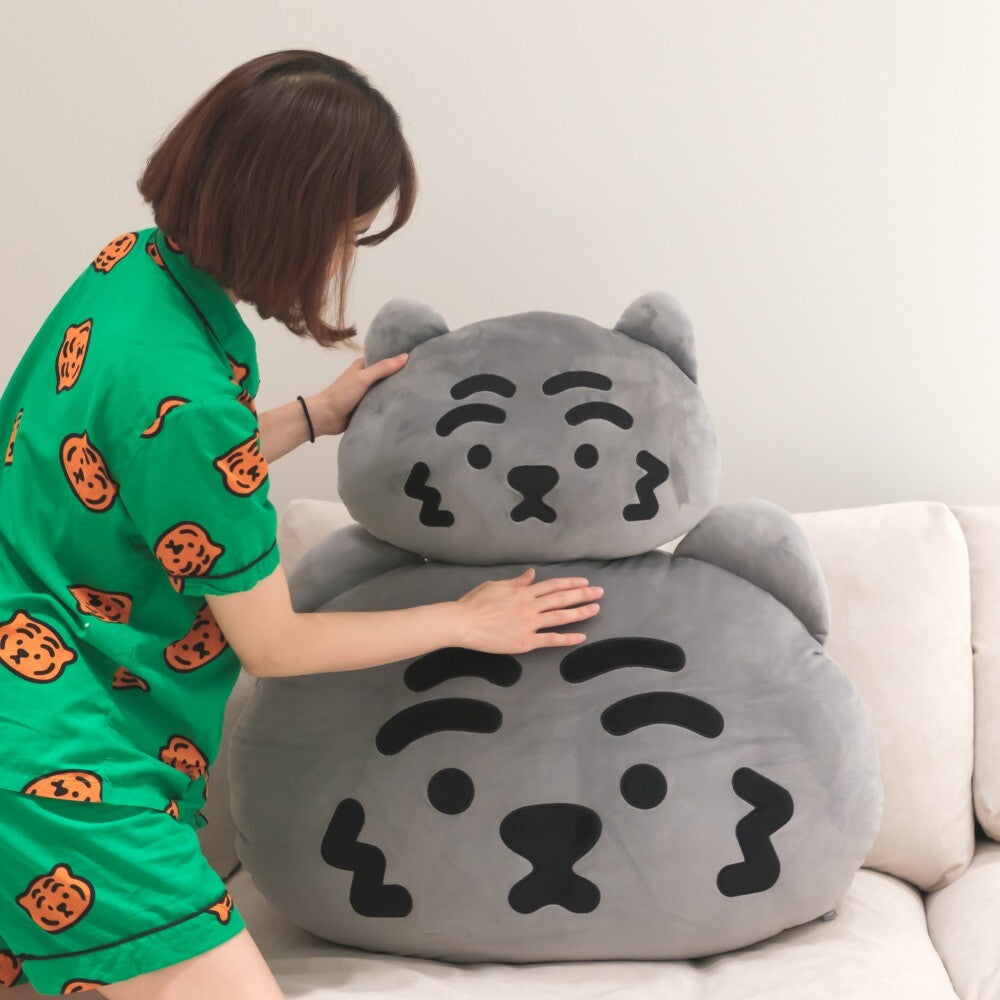 Tiger face メガもちクッション
